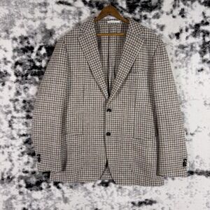 SUITSUPPLY Blazer Mens Size 44 Baby Alpaca Wool Unconstructed Academia Preppy